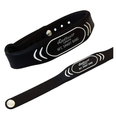 Egeetouch Smart NFC Wristbands, Pack of 2 5-NFC-2002WB